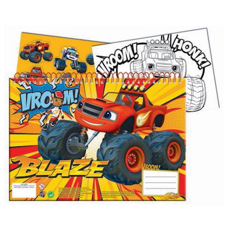 Blaze & The Monster Machines A4 Spiral Sketch Book £1.99